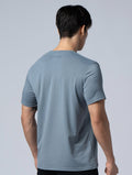 SIRO™ - AP 發泡機能SIRO短袖上衣 (灰藍) - AROAK 機能健身服飾 | 專為健人打造
