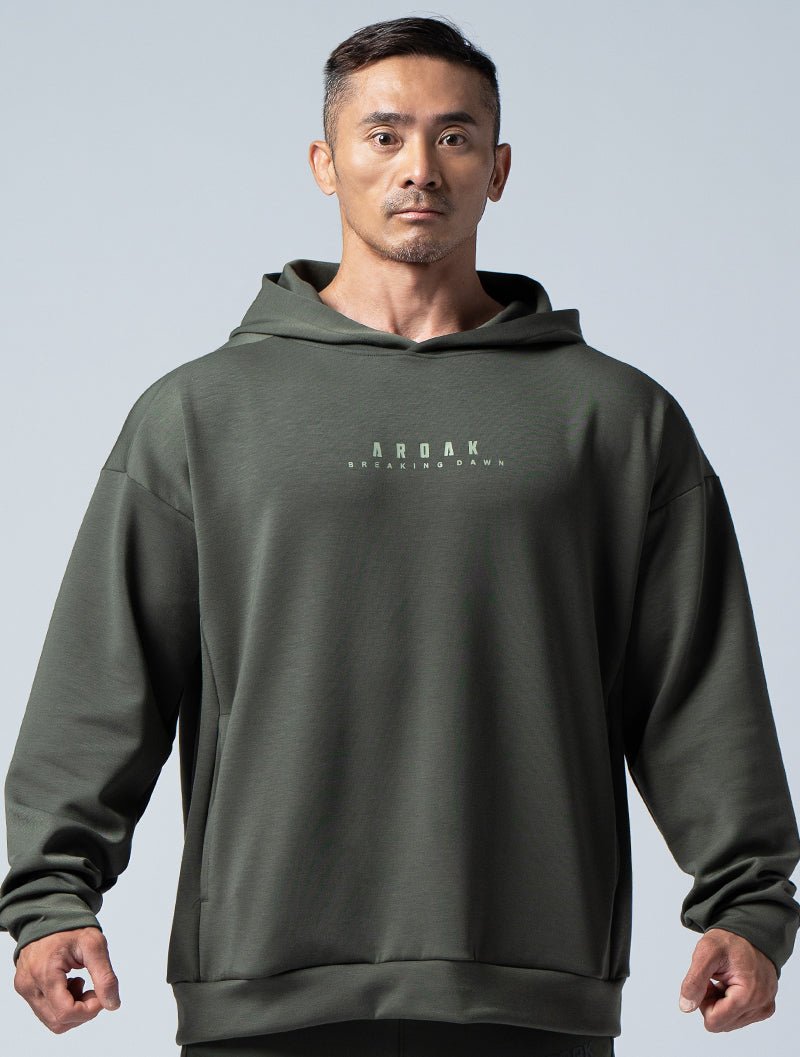 SIRO™ - Dual 曙光戰士連帽上衣 (墨綠) - AROAK 機能健身服飾 | 專為健人打造