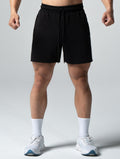 SIRO™ - Shield 休閒短褲 (黑) - AROAK 機能健身服飾 | 專為健人打造