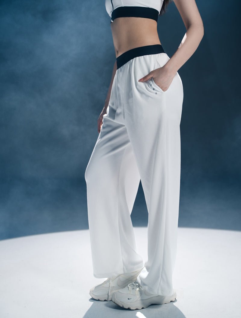 SIRO™ - Shield直筒寬版休閒長褲 25 - 1 (深藍) - AROAK 機能健身服飾 | 專為健人打造