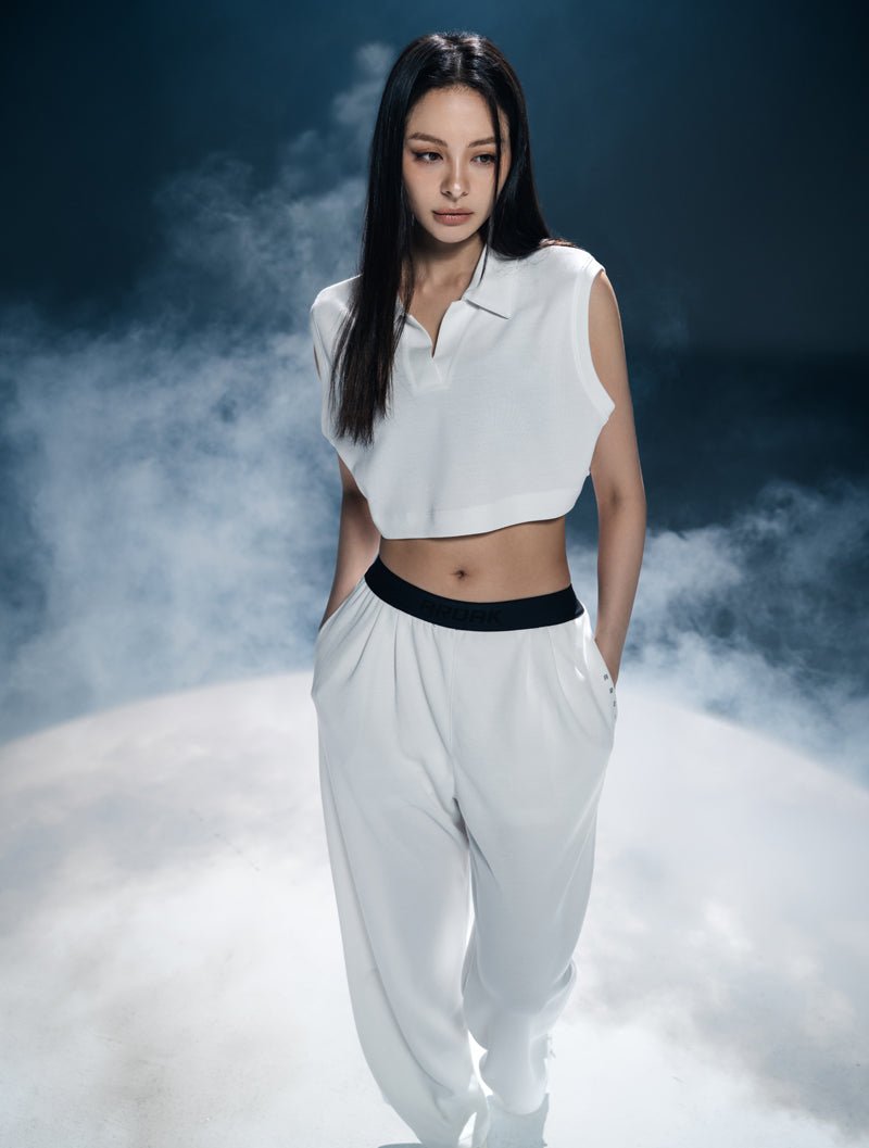 SIRO™ - Shield直筒寬版休閒長褲 25 - 1 (深藍) - AROAK 機能健身服飾 | 專為健人打造