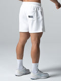 SIRO™ - Shield 休閒短褲 (白) - AROAK 機能健身服飾 | 專為健人打造