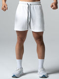 SIRO™ - Shield 休閒短褲 (白) - AROAK 機能健身服飾 | 專為健人打造