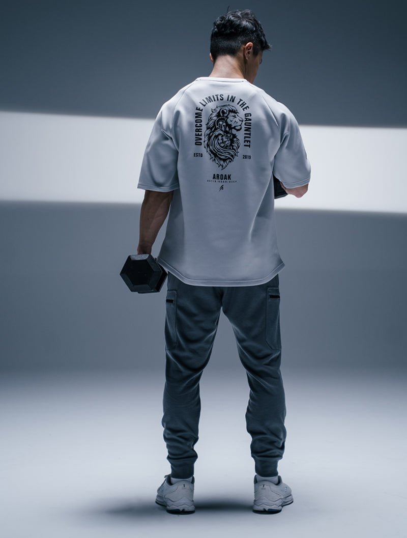 SIRO™ - Shield 休閒工裝束口褲 (黑) - AROAK 機能健身服飾 | 專為健人打造