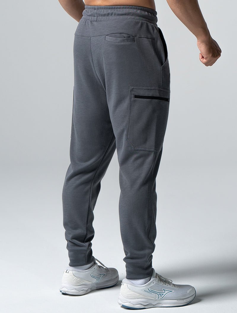 SIRO™ - Shield 休閒工裝束口褲 (水泥灰) - AROAK 機能健身服飾 | 專為健人打造