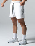 SIRO™ - Shield 休閒短褲 (白) - AROAK 機能健身服飾 | 專為健人打造