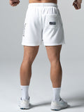 SIRO™ - Shield 休閒短褲 (白) - AROAK 機能健身服飾 | 專為健人打造