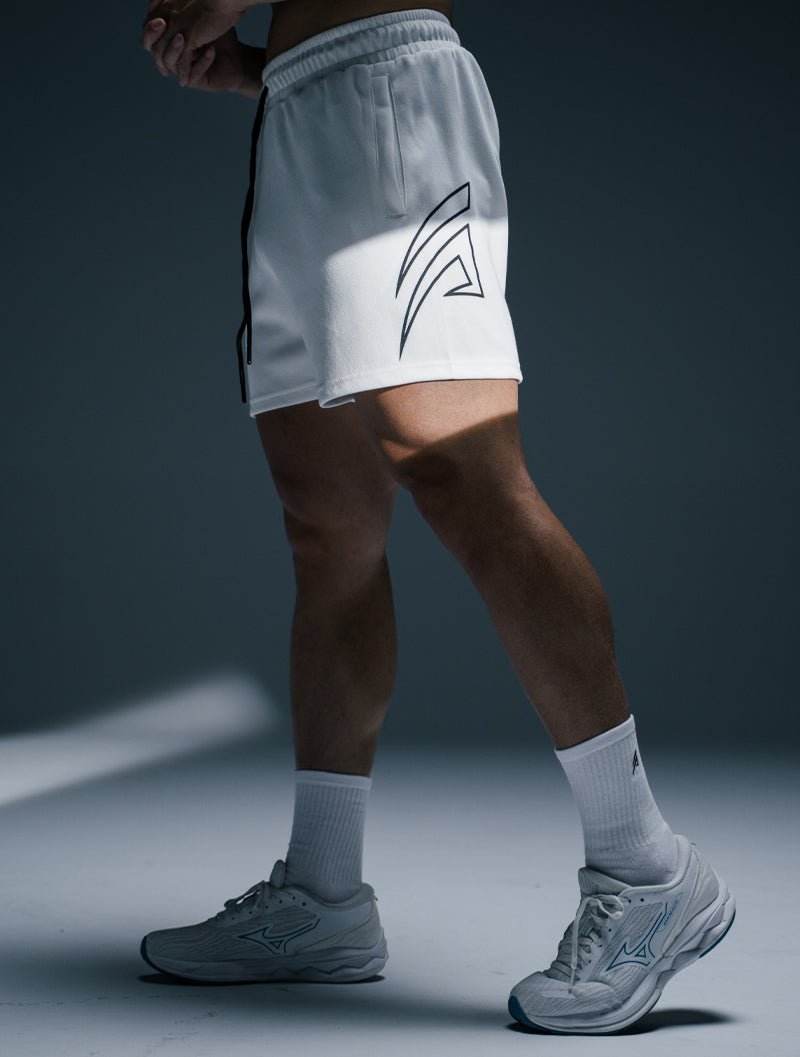 SIRO™ - Shield 休閒短褲 (黑) - AROAK 機能健身服飾 | 專為健人打造