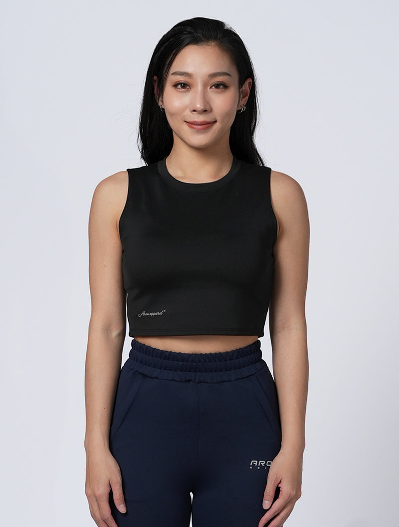 Functional short vest# (black)