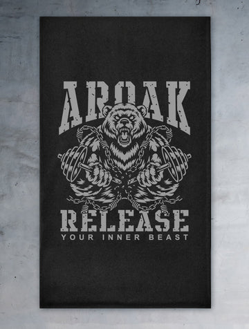 🎁 滿3500贈AROAK力量裁決大浴巾 (黑) (100% off) - AROAK 機能健身服飾 | 專為健人打造