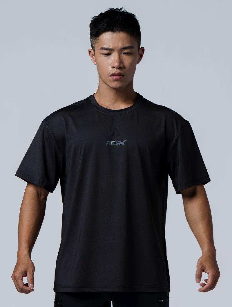 ArcTech™ Essential Oversized FIT短袖上衣 (黑)