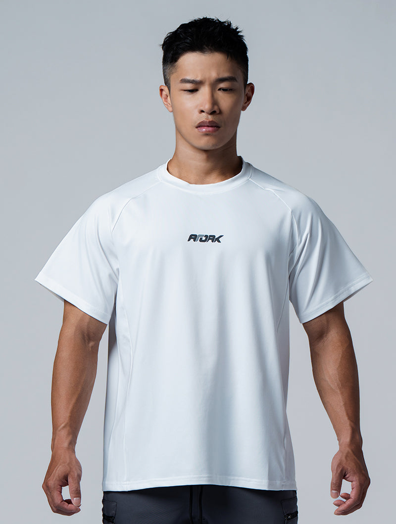 ArcTech™ Essential Oversized fit拉克蘭袖上衣 (白)