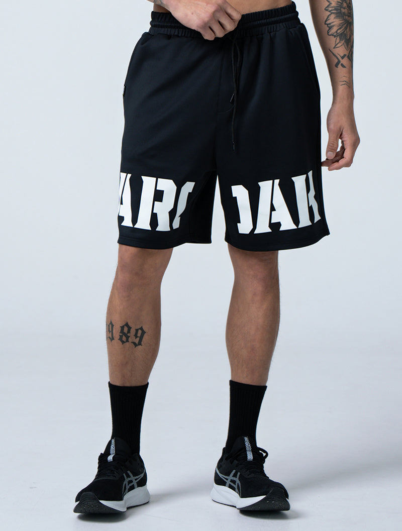 AirSculpt™ 休閒印花短褲 (黑)