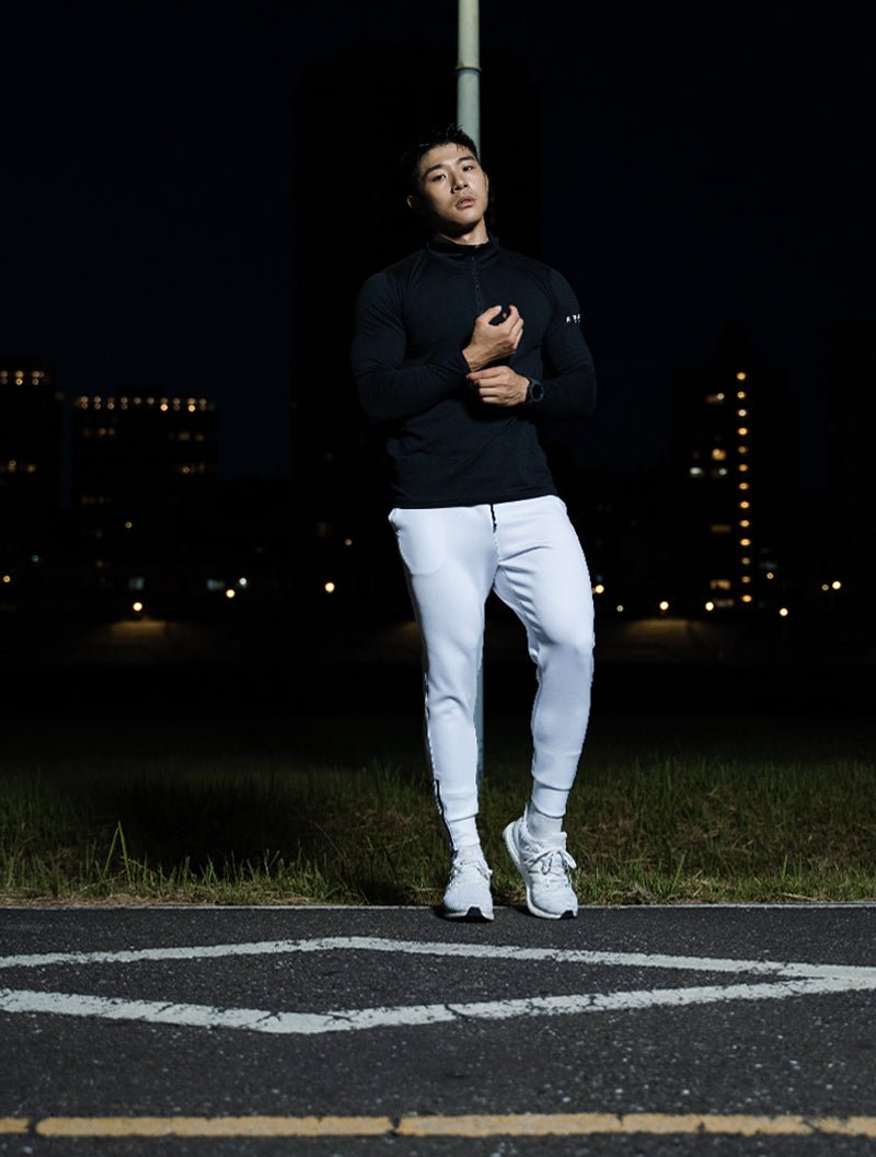 AirFlex™疾速機能九分褲 (黑) - AROAK 機能健身服飾 | 專為健人打造