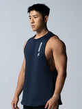 AirFlex™ 窄肩訓練背心 (丈青) - AROAK 機能健身服飾 | 專為健人打造