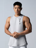 AirFlex™ 窄肩訓練背心 (淺灰) - AROAK 機能健身服飾 | 專為健人打造