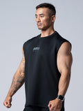 AirFlex™曙光戰士寬肩背心 (黑) - AROAK 機能健身服飾 | 專為健人打造