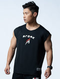 AirFlex™ 征服之道寬肩背心 (黑) - AROAK 機能健身服飾 | 專為健人打造