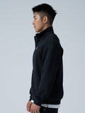 AirFlex™ 立領運動夾克 (黑) - AROAK 機能健身服飾 | 專為健人打造