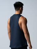 AirFlex™ 窄肩訓練背心 (丈青) - AROAK 機能健身服飾 | 專為健人打造