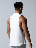 AirFlex™ 窄肩訓練背心 (白) - AROAK 機能健身服飾 | 專為健人打造
