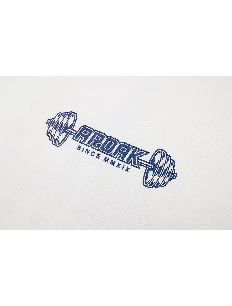 AirFlex™ COLOR FLOW戰士寬版拉克蘭袖上衣 (丈青) - AROAK 機能健身服飾 | 專為健人打造