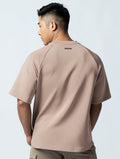 AirFlex™ OVERSIZED 拉克蘭袖上衣 (摩卡棕) - AROAK 機能健身服飾 | 專為健人打造