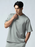 AirFlex™ OVERSIZED短袖上衣 (橄欖灰) - AROAK 機能健身服飾 | 專為健人打造