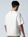 AirFlex™ OVERSIZED短袖上衣 (白) - AROAK 機能健身服飾 | 專為健人打造