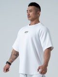 AirFlex™ 萬獸之尊 OVERSIZED 機能短袖上衣 (白) (4/2 14:00 準時發售) - AROAK 機能健身服飾 | 專為健人打造