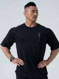 AirFlex™ 瞬息之戰 OVERSIZED 機能短袖上衣 (黑) (4/2 14:00 準時發售) - AROAK 機能健身服飾 | 專為健人打造
