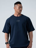AirFlex™ 萬獸之尊 OVERSIZED 機能短袖上衣 (丈青) (4/2 14:00 準時發售) - AROAK 機能健身服飾 | 專為健人打造