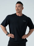 AirFlex™ 萬獸誓約 OVERSIZED 機能短袖上衣 (黑) (4/2 14:00 準時發售) - AROAK 機能健身服飾 | 專為健人打造
