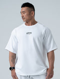 AirFlex™ 萬獸之尊 OVERSIZED 機能短袖上衣 (白) (4/2 14:00 準時發售) - AROAK 機能健身服飾 | 專為健人打造