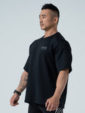 AirFlex™ 萬獸誓約 OVERSIZED 機能短袖上衣 (黑) (4/2 14:00 準時發售) - AROAK 機能健身服飾 | 專為健人打造