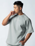 AirFlex™ OVERSIZED拉克蘭袖上衣 (橄欖灰) - AROAK 機能健身服飾 | 專為健人打造