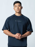 AirFlex™ OVERSIZED拉克蘭袖上衣 (丈青) - AROAK 機能健身服飾 | 專為健人打造