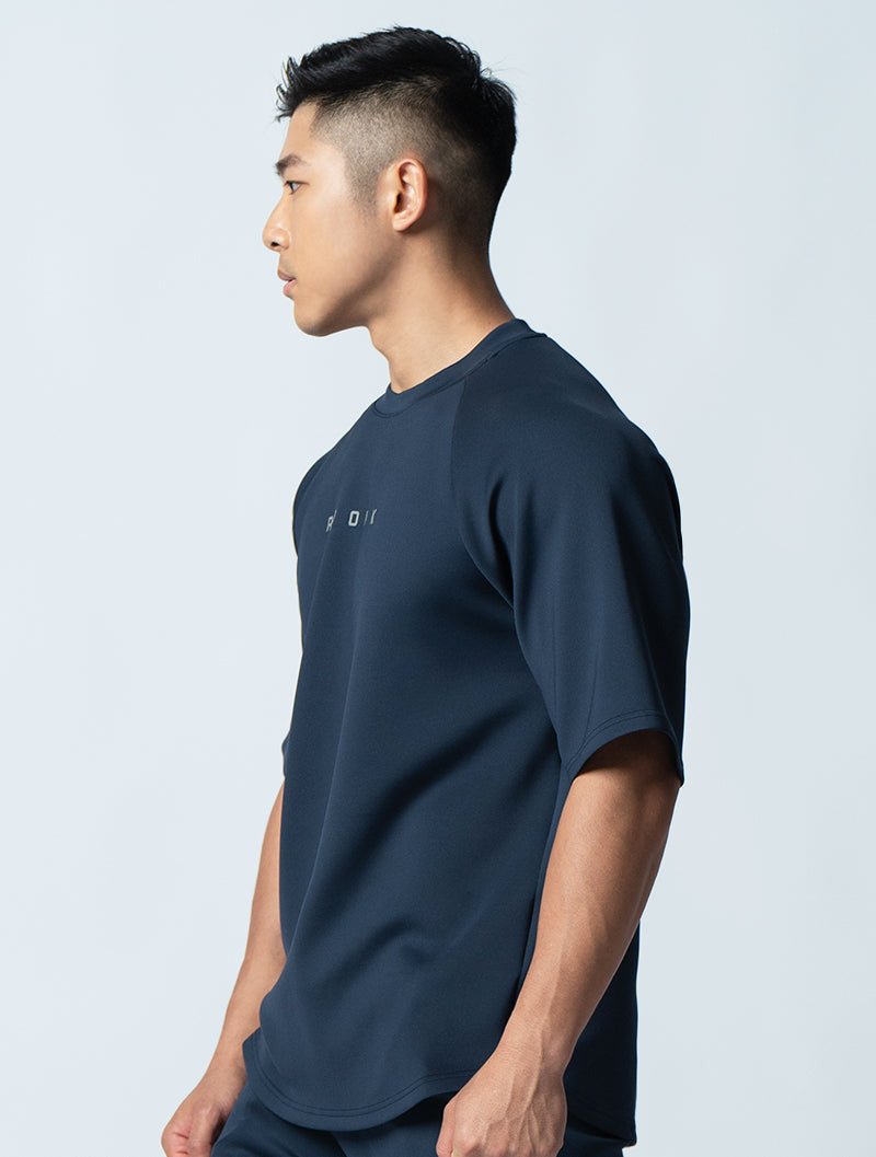 AirFlex™ OVERSIZED拉克蘭袖上衣 (丈青) - AROAK 機能健身服飾 | 專為健人打造