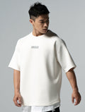 AirFlex™ OVERSIZED 戰神之巔拉克蘭袖上衣 (米白) - AROAK 機能健身服飾 | 專為健人打造