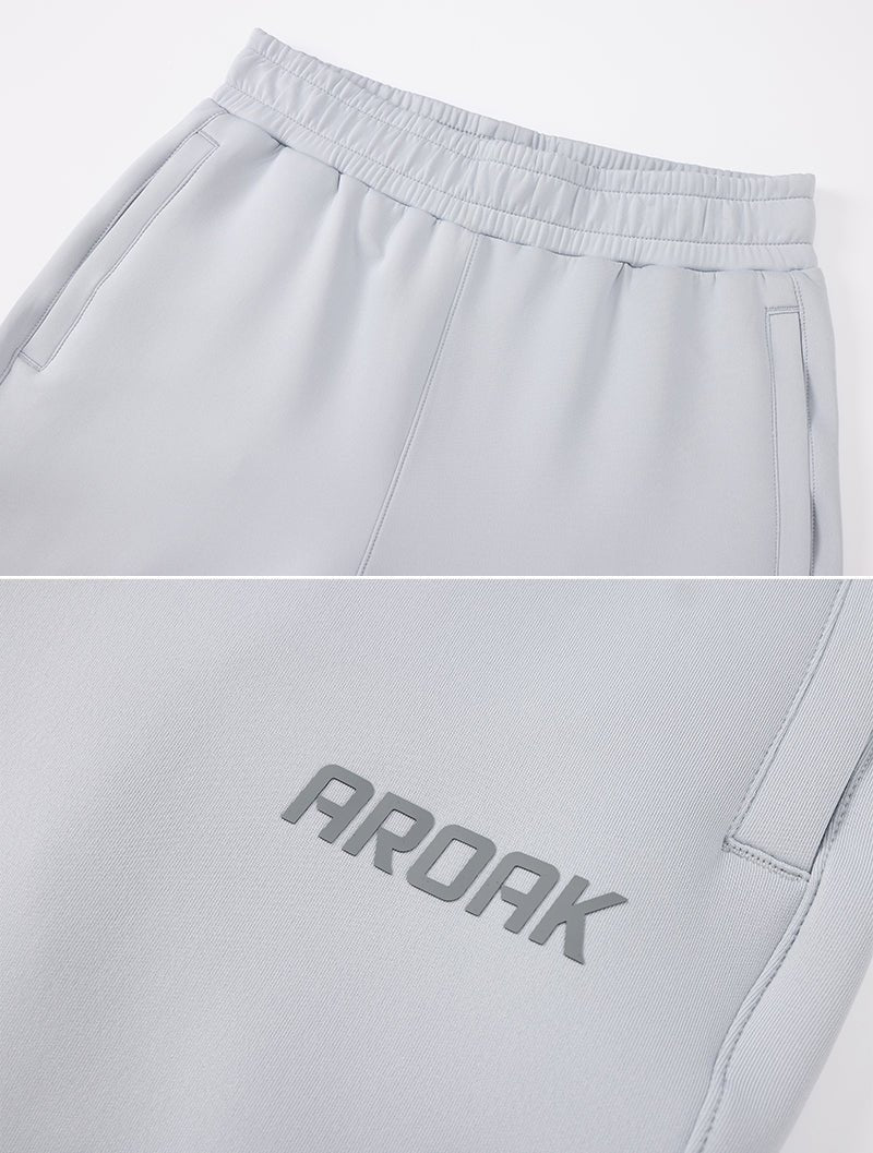 AirFlex™ 基礎機能TRACK運動長褲 (淺灰) - AROAK 機能健身服飾 | 專為健人打造