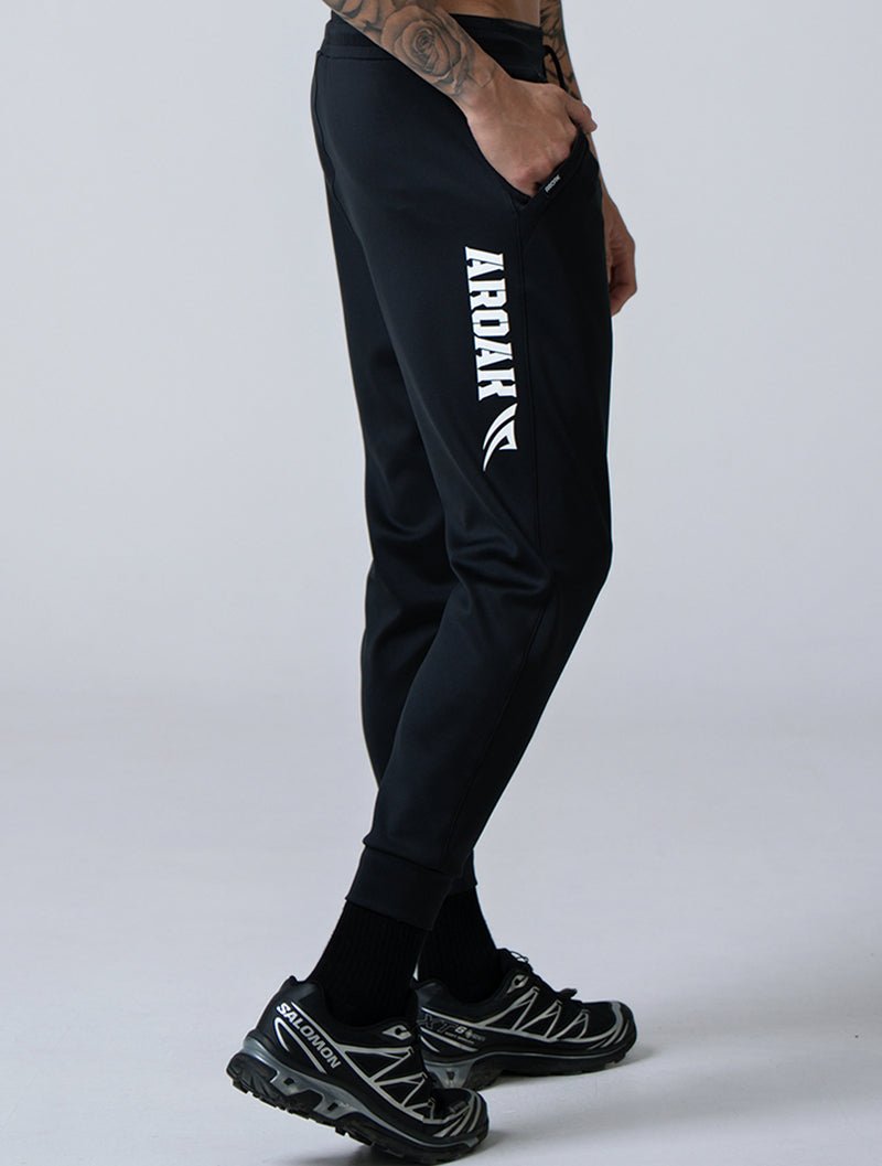 AirSculpt™ 印花機能長褲 (黑) - AROAK 機能健身服飾 | 專為健人打造