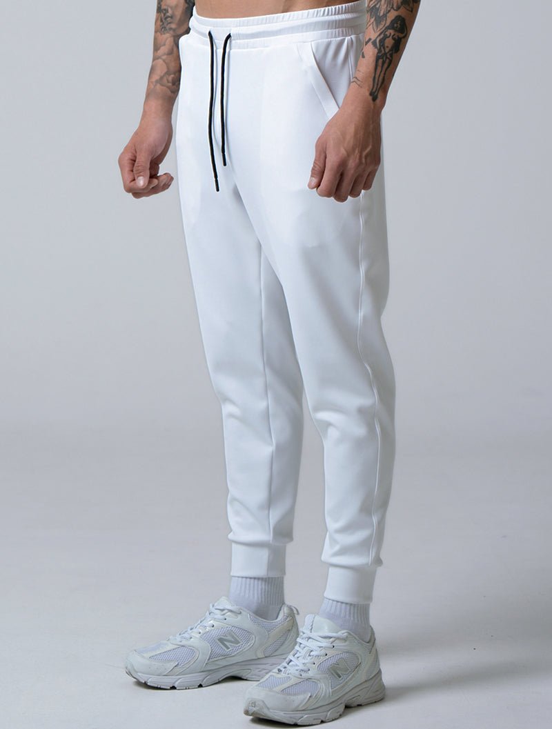 AirSculpt™ 印花機能長褲 (白) - AROAK 機能健身服飾 | 專為健人打造