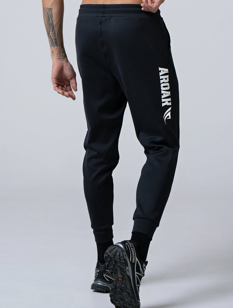 AirSculpt™ 印花機能長褲 (黑) - AROAK 機能健身服飾 | 專為健人打造