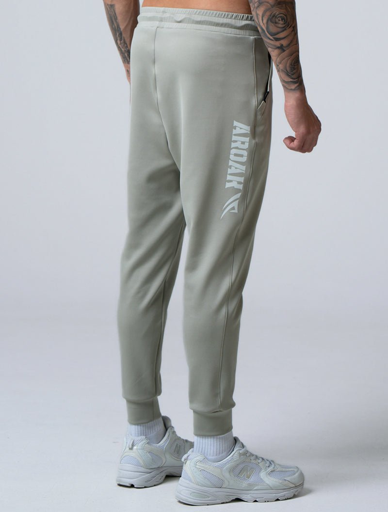 AirSculpt™ 印花機能長褲 (橄欖灰) - AROAK 機能健身服飾 | 專為健人打造