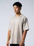 AirSculpt™ OVERSIZED 拉克蘭袖上衣 (銀雲灰) - AROAK 機能健身服飾 | 專為健人打造