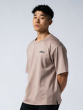 AirSculpt™ OVERSIZED 短袖上衣 (摩卡棕) - AROAK 機能健身服飾 | 專為健人打造