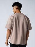 AirSculpt™ OVERSIZED 拉克蘭袖上衣 (摩卡棕) - AROAK 機能健身服飾 | 專為健人打造
