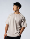 AirSculpt™ OVERSIZED 拉克蘭袖上衣 (銀雲灰) - AROAK 機能健身服飾 | 專為健人打造