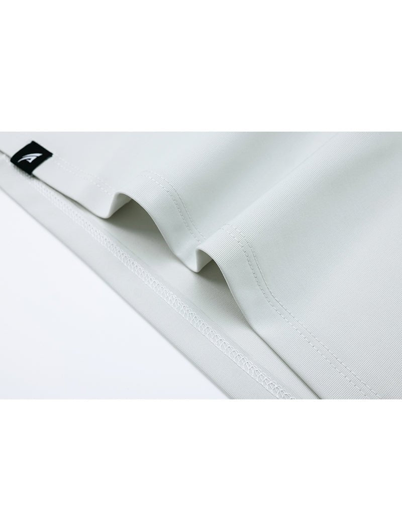 ArcTech™ 機能訓練流線剪裁短版背心 24-1 (米灰) - AROAK 機能健身服飾 | 專為健人打造