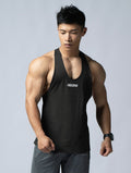 ArcTech™ 機能細肩挖背訓練背心 (碳黑) - AROAK 機能健身服飾 | 專為健人打造